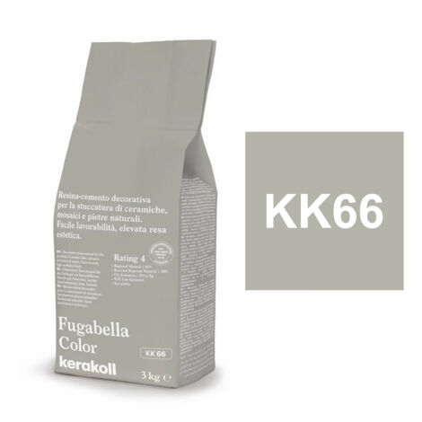 Kerakoll FUGABELLA COLOR KK66 resina stucco piastrelle mosaici marmi 3 KG