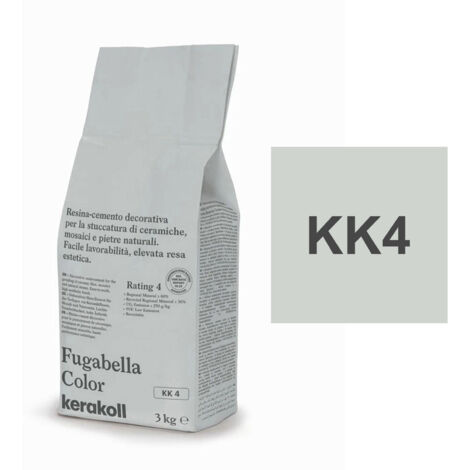 Kerakoll FUGABELLA COLOR KK4 resina stucco piastrelle mosaici marmi 3 KG