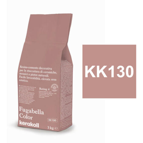 Kerakoll FUGABELLA COLOR KK130 resina stucco piastrelle mosaici marmi 3 KG