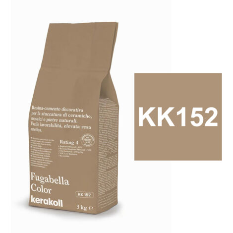 Kerakoll FUGABELLA COLOR KK152 resina stucco piastrelle mosaici marmi 3 KG (1/2)