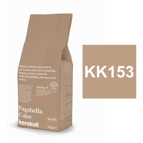 Kerakoll FUGABELLA COLOR KK153 resina stucco piastrelle mosaici marmi 3 KG
