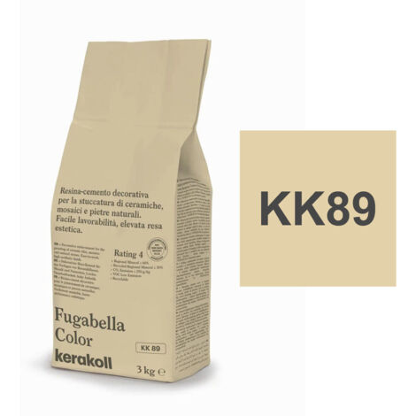 Fugabella color kk 89 resina-cemento per stuccatura kg 3