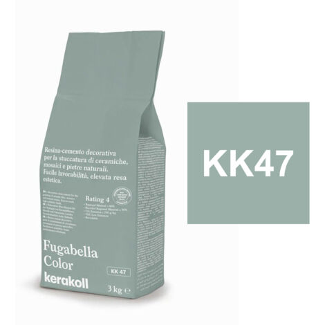 Kerakoll FUGABELLA COLOR KK47 resina stucco piastrelle mosaici marmi 3 KG