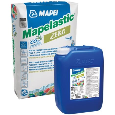 Mapei MAPELASTIC ZERO malta cementizia elastica A+B fino a -20C° 32 KG