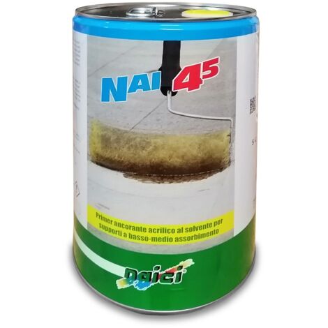 Naici NAI 45 primer fondo ancorante in base solvente riconsolidante 5 LT