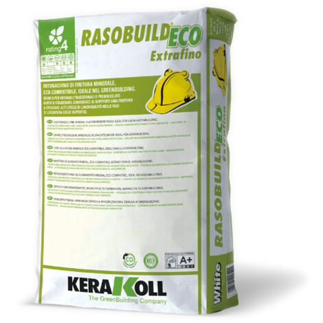 Kerakoll RASOBUILD ECO EXTRAFINO intonachino di finitura minerale 20 KG