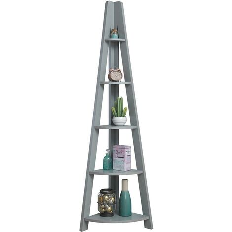 Small grey deals ladder shelf