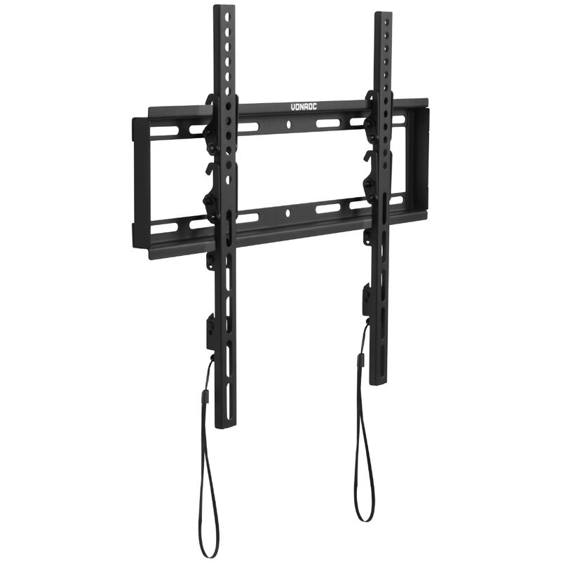 VONROC Soporte de pared para TV inclinable - Para televisores de 37 a 75 pulgadas - Universal hasta 50 kg - Incl. material de montaje