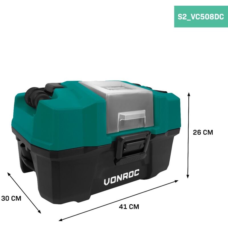 Bosch Power for All 18V Aspirador de mano de batería UniversalVac 18 (18 V,  Sin batería, Volumen de recipiente: 0,5 l)