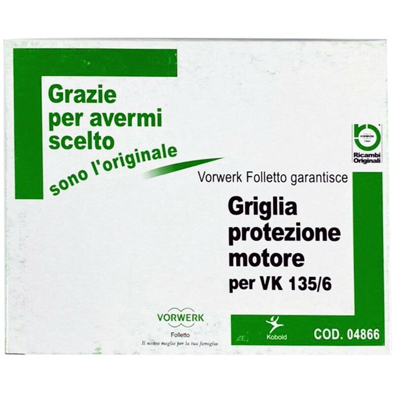 Griglia Protezione Motore Originale Vorwerk Folletto VK135/136