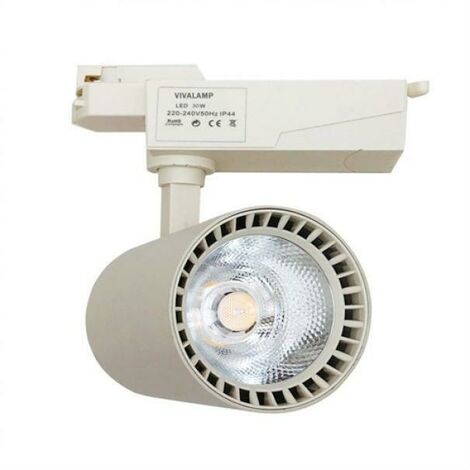 Faretto Led A Binario W Monofase Illuminazione A Binario Led Fb W K