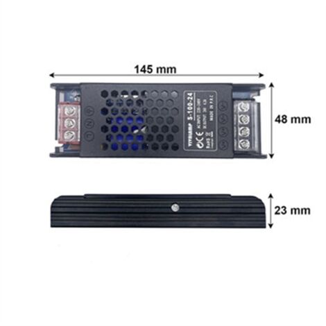 Trasformatore led 100w 4.2a alimentatore led 24v dc per striscia e lampadine driver