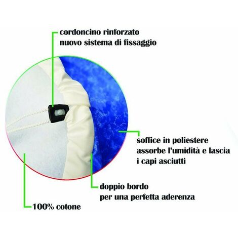 Copriasse Stiro Titanio con clips