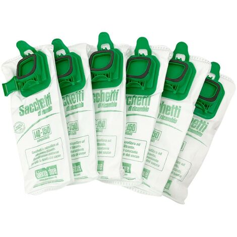 Sacchetti folletto vk 140 vk 150 12pz+12 profumi+2 filtri + spazzola +