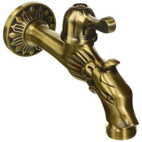 Rubinetto Da Giardino In Ottone Con Valvola A Sfera &ndash; Rubinetto Da Esterno Antigelo Con Raccordo Per Tubo