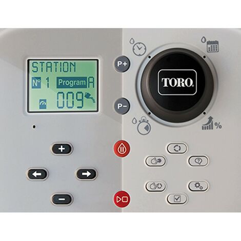 PROGRAMADOR RIEGO TORO TEMPUS PRO 4 ESTACIONES INTERIOR 220V FACIL DE ...