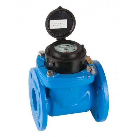 CONTADOR DE AGUA WOLTMAN DN125 PARA TUBO DE 160 T30 BRIDAS PN16 CONTADOR TIPO WOLTMAN PARA AGUA FRIA Y ELEVADOS CAUDALES CIRCULANTES ESFERA SECA Y LECTURA DIRECTA MEDIANTE RODILLOS NUMERADOS