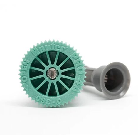 TOBERA DIFUSORES 4A HUNTER ALCANCE 120 MTS  TOBERA HUNTER 4A CARACTERISTICAS PRESION 1 A 21 BARES ALCANCE 120 MTS AJUSTE DEL SECTOR DE 0 A 330 ANGULO DE ELEVACION DEL AGUA DESDE LA