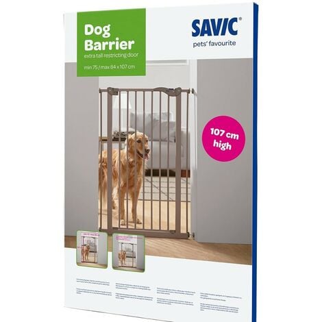 Reja ajustable Dog Barrier Door para interior para mascotas 107 cm Dog  Barrier 2 para Interiores - Control de Acceso y Puerta de Doble Vía - Fácil