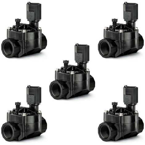 ELECTROVALVULA 100 HV 24V 1 RAIN BIRD PACK DE 5 UNIDADES 19007982