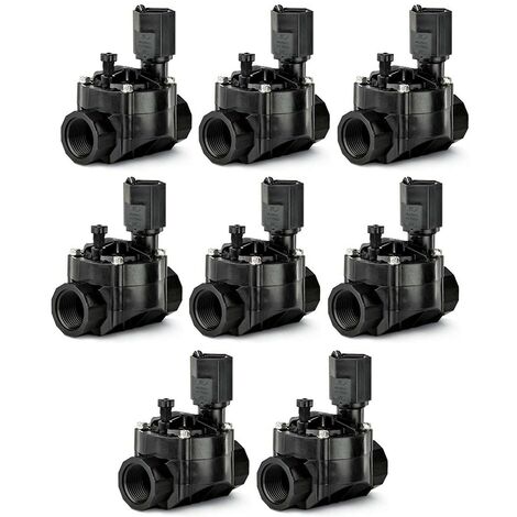 ELECTROVALVULA 100 HV 24V 1 RAIN BIRD PACK DE 8 UNIDADES 19007984