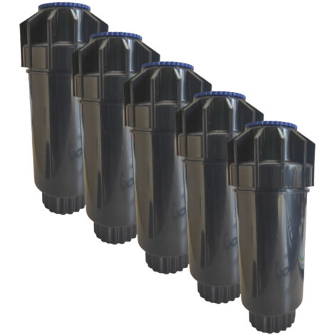 Pack De 5 Difusores De Riego Rain S020-2 - Alcance 3.6 M, Emergentes, Ideales Para Jardines Pequeños