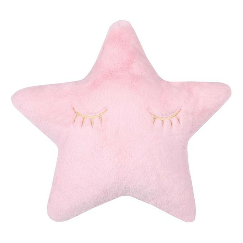 Infantil Decorativo Estrella rosa 40x40cm hogar y