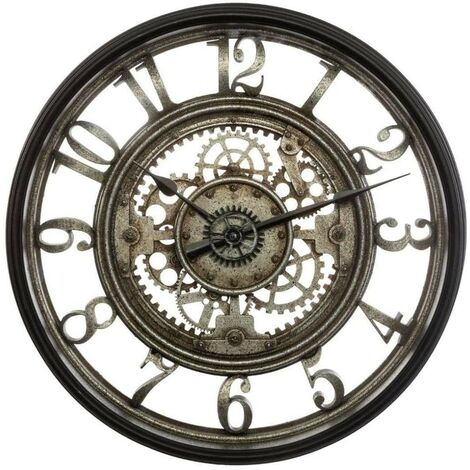 Reloj Engranajes 3D Grande, Decorativos Estilo Vintage ø 51cm