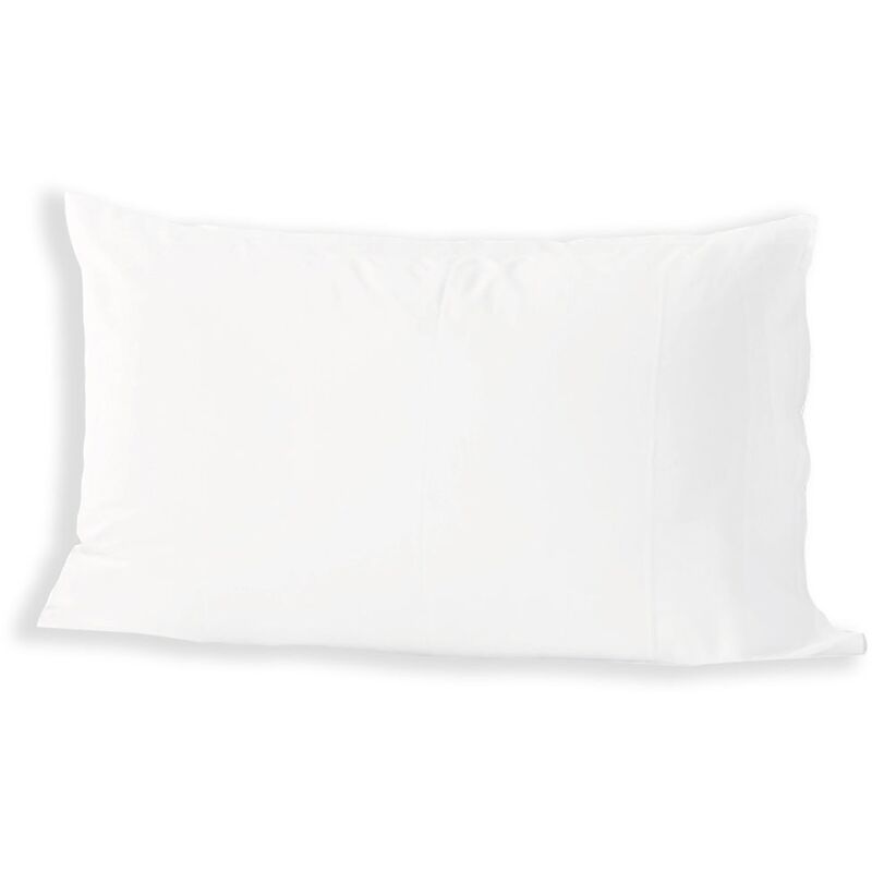 DON DESCANSO Protector de Almohada con Cremallera, Funda de Almohada  Impermeable Tencel, Hipoalergénica, Ultrasuave, Lavable 60º 90 cm. Blanco