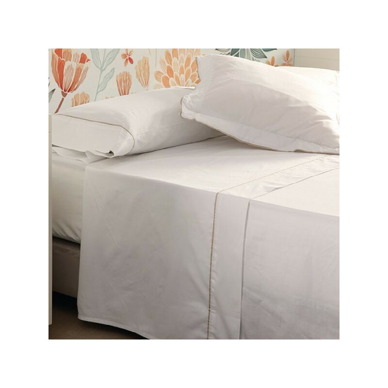 Don Descanso Encimera 100 blanca 180 hilos. planchado y lavable 30º. disponible varios tamaños cama 8090blanco con 8090