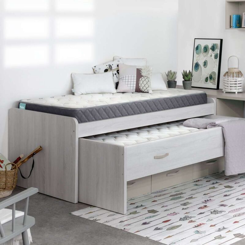 Espuma Don descanso MULHACÉN Colchón Viscoelástico Altura ± 26cm 90x200 cm