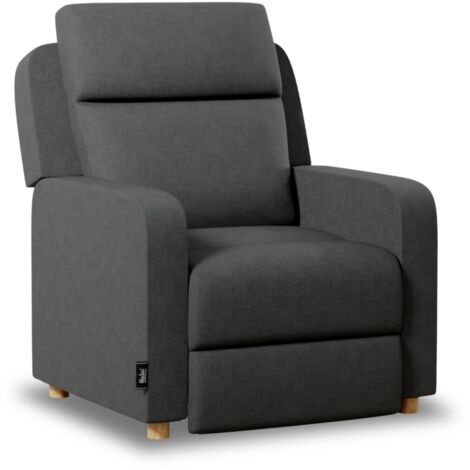 Nalui Sillón Relax Gris Antracita One Fabric Reclinable