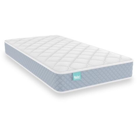 Nalui Colchón Cuna 57x117x12cm Azul Claro Baby One ±12cm  Certificado Oeko-Tex®  Hecho en España