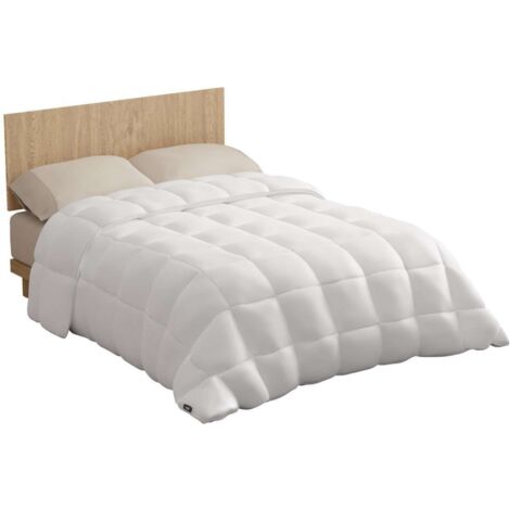 Nalui Edredon Blanco Warmy E200 Microfibra (200 gr/m²), Suave e Respirável