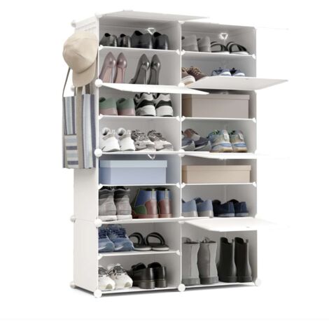 Newlux Zapateros  Cube C8 8 Compartimentos, 32 pares (83x32x125cm)