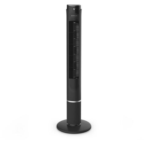Newlux Ventilador de Torre Negro W130 sin Aspas (45W) con Altura 103