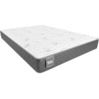 Nalui Colchón Viscoelástico 105x200x21cm Gris Mulhacén DualSense Multicapa con Núcleo GravityFoam, Firmeza Alta, Reversible, Transpirable. Fabricado en España