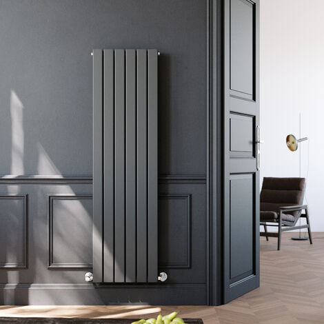 ELEGANT Radiator Horizontal Vertical Anthracite Central Heating Radiator Double Flat Panel (1600x452mm, Premium Mild Steel ) (1/10)