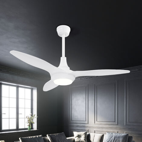 Modern Blade Noiseless Reversible Motor, Living Room Ceiling Fans With Bright Lights
