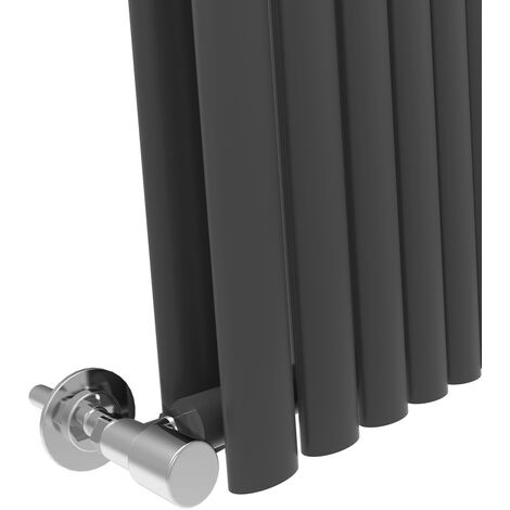 ELEGANT Chrome Angled Radiator Valves Pack