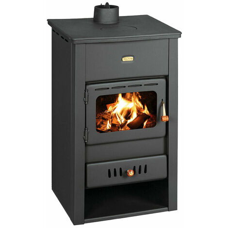Estufa de leña con tapa de hierro fundido Prity K2 CP - 9 kW - EcoDesign 2022