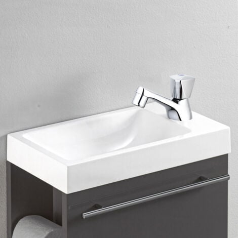 Essebagno robinet lave-mains eau froide Target chrome