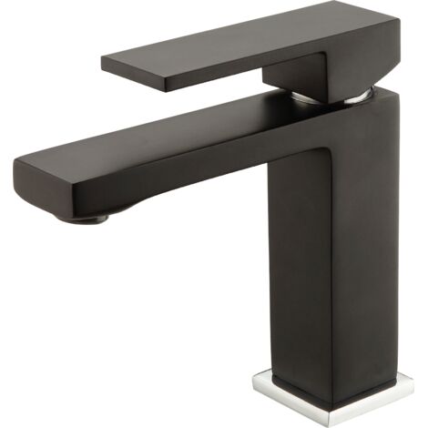 Essebagno Mitigeur lavabo bas Fangolo noir (1/3)