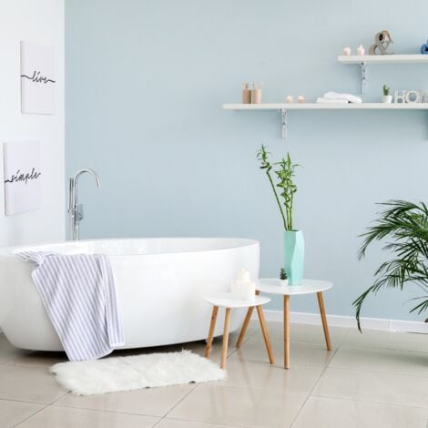 Essebagno Colonne de sol mécanique Charme pour baignoire ilot chrome