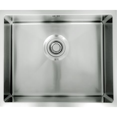 Essebagno Evier 1 cuve seule 55x45 Luisa en inox (1/5)