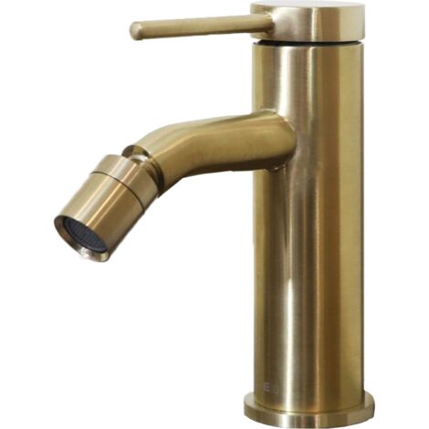 Essebagno Mitigeur bidet Lollipop or brossé