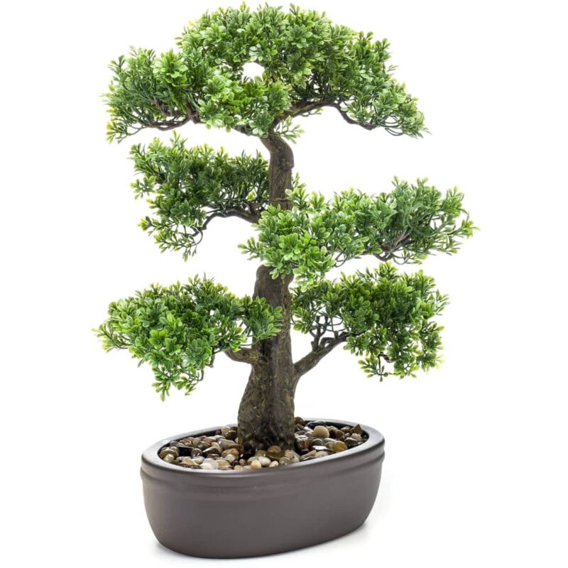 Piante artificiali VidaXL pianta artificiale bonsai di pinus 60 cm