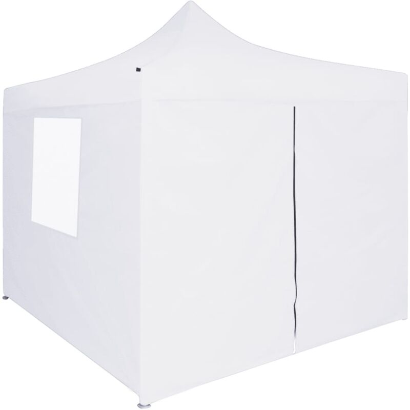 Gazebo pieghevole professionale 3x3mt - Acciaio 4cm - Blu