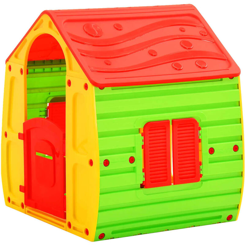 Casetta Giardino per Bambini giocattolo per bambini ecologica in legno  abete rosso Casa legno - animalmarketonline