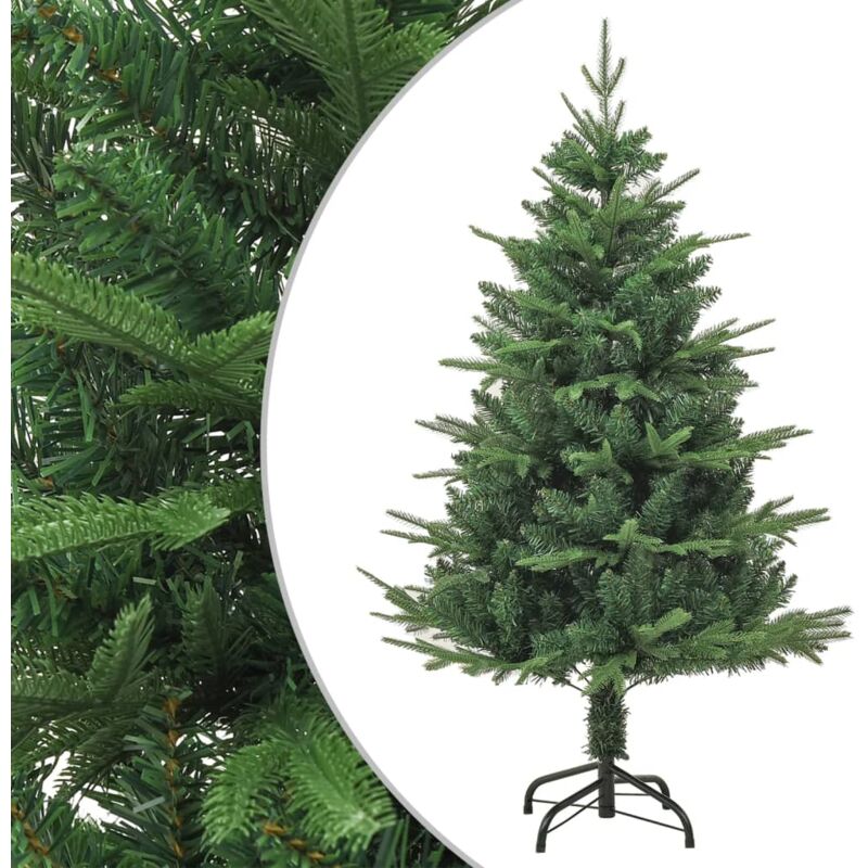 Albero di Natale Artificiale Verde 120cm PVC e PE